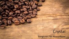  Presentation with coffee - Cool new theme with coffee-on-wooden-table backdrop and a coral colored foreground