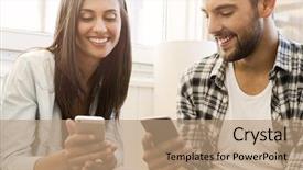  Presentation with coffee shop - Slide set consisting of coffee shop sending a text background and a coral colored foreground