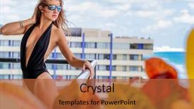  Presentation with children around the world - Slide deck featuring coffee soda - hispanic brunette model lounging background and a  colored foreground