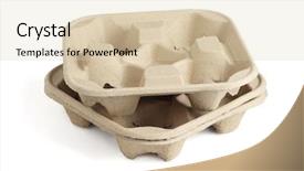  Presentation with take off - Slide deck having coffee soda - stack of take away paper background and a lemonade colored foreground