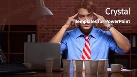  Presentation with coffee - Amazing PPT layouts having coffee working at night shift backdrop and a  colored foreground