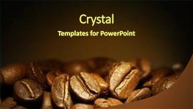  Presentation with coffee borders - Amazing PPT theme having coffee backdrop and a wine colored foreground