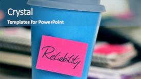  Presentation with blue pink - Cool new PPT layouts with coherence - closeup of a pink sticky backdrop and a  colored foreground