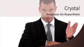  Presentation with thinking heads - Audience pleasing PPT theme consisting of coin flipping - heads or tails backdrop and a lemonade colored foreground