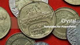  Presentation with icebreaker - Cool new slides with coins of finland icebreaker urho backdrop and a  colored foreground