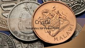  Presentation with hero - Amazing PPT layouts having coins of malawi malawian coat backdrop and a coral colored foreground
