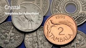  Presentation with echinacea purpurea eastern purple coneflower - Cool new PPT theme with coins of malawi purple heron backdrop and a  colored foreground