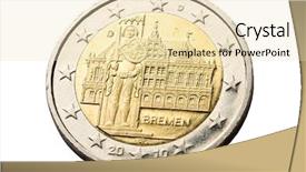  Presentation with solar architecture - Amazing PPT layouts having coins with architecture of bremen backdrop and a lemonade colored foreground