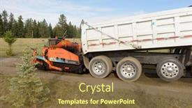  Presentation with black road - 