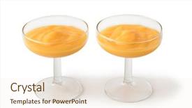  Presentation with liqueur - Amazing theme having cold calling - pair of glasses with traditional backdrop and a lemonade colored foreground