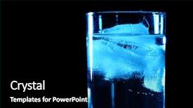  Presentation with cold drink - Slides featuring cold drink background and a black colored foreground