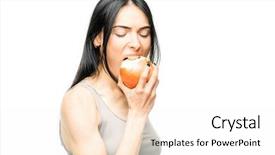  Presentation with cold plasma - Presentation theme with cold snot and flu protection background and a white colored foreground