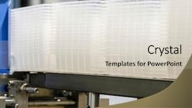  Presentation with food industry - Cool new presentation with cold warehouse - food industry equipment backdrop and a  colored foreground