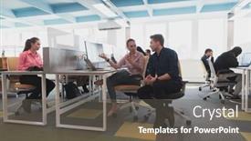  Presentation with design team - Presentation having collaborative-process-of-multicultural-skilled background and a dark gray colored foreground