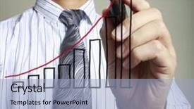  Presentation with activity graph showing an earthquake - PPT layouts consisting of collage defence - hand showing graph background and a  colored foreground