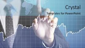  Presentation with touch screen accessible for disable students - Presentation design enhanced with collage defence - touch screen financial symbols coming background and a  colored foreground