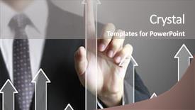  Presentation with touch screen accessible for disable students - PPT theme with collage defence - touch screen financial symbols coming background and a  colored foreground