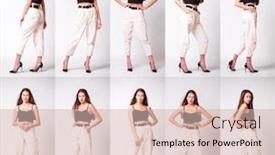  Presentation with fashion - Slides having collage-fashion-models-portrait-full background and a lemonade colored foreground