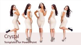  Presentation with arabic woman - Theme with indian clothing - collage five sexy woman young background and a lemonade colored foreground