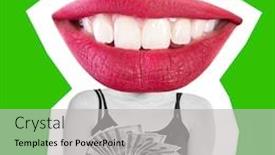  Presentation with emotions - Audience pleasing presentation design consisting of collage-in-magazine-style backdrop and a light gray colored foreground