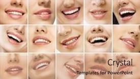  Presentation with children from different cultures - Amazing presentation theme having collage made of many different backdrop and a coral colored foreground