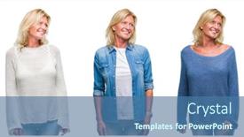  Presentation with age discrimination - PPT layouts with collage-of-beautiful-middle-age background and a  colored foreground