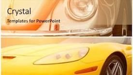  Presentation with luxury - Cool new slides with automobile aerodynamics - collage of beautiful sunny part backdrop and a lemonade colored foreground