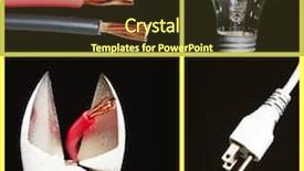  Presentation with electrical tools - PPT layouts having collage of electrical instruments tools tools of electrician background and a tawny brown colored foreground