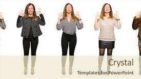  Presentation with elegant green white romantic - Colorful PPT layouts enhanced with collage of elegant middle age backdrop and a  colored foreground