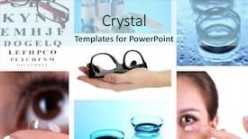  Presentation with vision imparement - Audience pleasing presentation design consisting of collage of equipment for good backdrop and a sky blue colored foreground