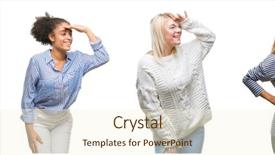  Presentation with far away - Theme having collage of group of beautiful background and a  colored foreground