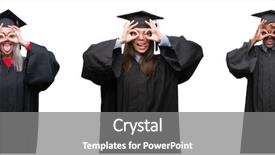  Presentation with collage of diversity people - Audience pleasing slides consisting of collage of group of young backdrop and a  colored foreground