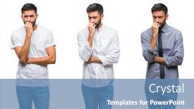  Presentation with indian nutrition - Presentation theme enhanced with collage of handsome young indian man over isolated background surprised with hand on head for mistake remember error forgot bad memory concept background and a teal colored foreground