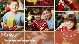  Presentation with siblings - Presentation design enhanced with detail of heavily moss covered trees in a native forest near queenstown on the west coast of tasmania australia background and a tawny brown colored foreground