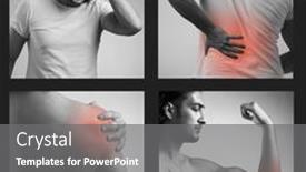  Presentation with acute - Presentation featuring collage-of-man-suffering background and a  colored foreground