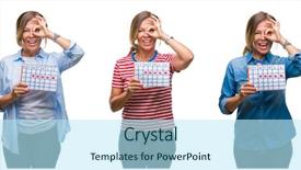  Presentation with collage - PPT theme featuring collage of middle age hispanic background and a  colored foreground