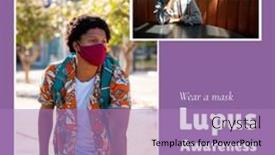  Presentation with autoimmune disease - Presentation with collage-of-multiracial-man background and a  colored foreground