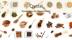  Presentation with photo collage for company behind the scen - Cool new presentation theme with collage of photos of different backdrop and a lemonade colored foreground