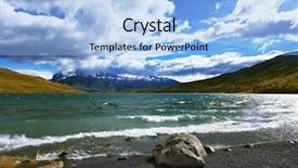  Presentation with phases - Colorful presentation design enhanced with collage the pillar of hot water and steam from forcing its way out of the ground phases of the eruption of the geyser strokkur in iceland two lounge chairs and small table on wooden platform backdrop and a light blue colored foreground