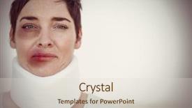  Presentation with surgical - Cool new PPT layouts with  backdrop and a  colored foreground