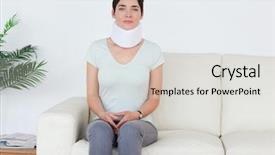  Presentation with surgical - Theme consisting of  background and a  colored foreground