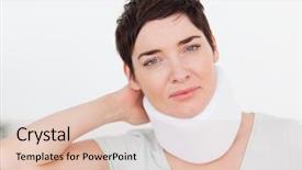  Presentation with waiting room - Audience pleasing slide set consisting of  backdrop and a  colored foreground