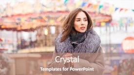  Presentation with red and gray - Beautiful presentation featuring collar on a red square backdrop and a  colored foreground