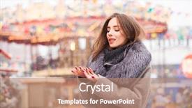  Presentation with gray - Cool new presentation with collar on a red square backdrop and a  colored foreground