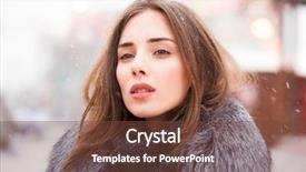  Presentation with red and gray - Amazing PPT theme having collar on a red square backdrop and a tawny brown colored foreground