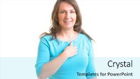  Presentation with counseling - PPT theme with collarbone emotional freedom technique background and a arctic colored foreground