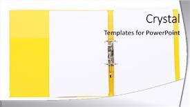  Presentation with file folder - Cool new theme with collect data - open file folder isolated backdrop and a pink colored foreground