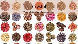 Presentation with tea collection - Amazing PPT layouts having collection collage set of tea backdrop and a coral colored foreground