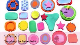  Presentation with blood collection tube production line of - Presentation theme having collection color background plasticine background background and a coral colored foreground