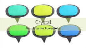  Presentation with banner blue - Amazing theme having collection-color-background-plasticine-blue backdrop and a yellow colored foreground